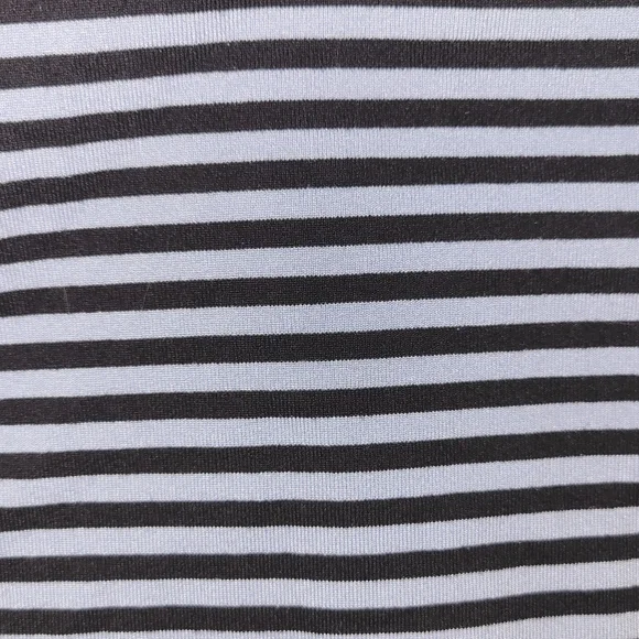 Lululemon Striped Power Y Tank Top Spaghetti Strap Blueish-Purpleish/Black Sz 6 - Picture 12 of 15